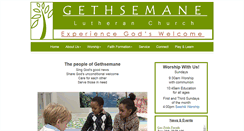 Desktop Screenshot of gethsemane.org